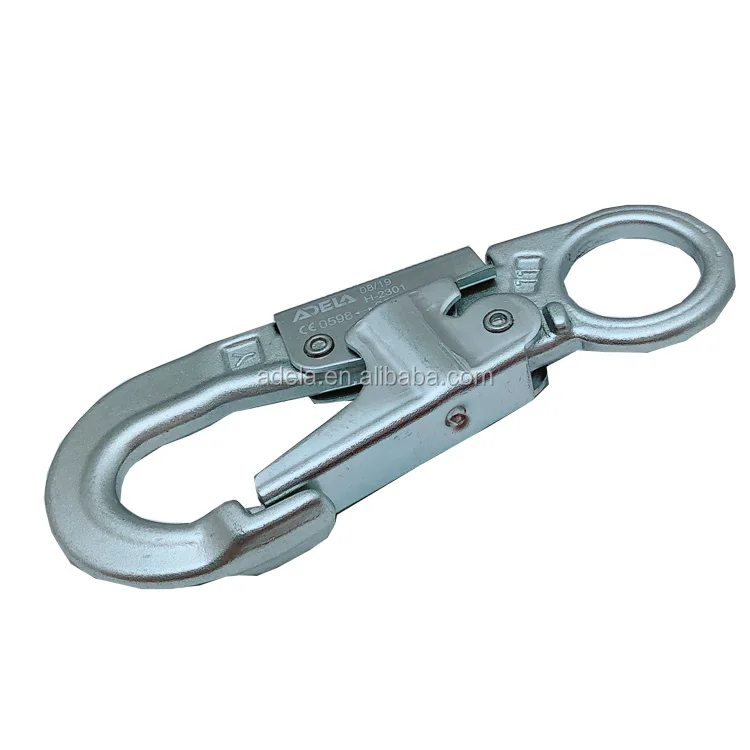 Сертифицированный стальной крюк с защелкой