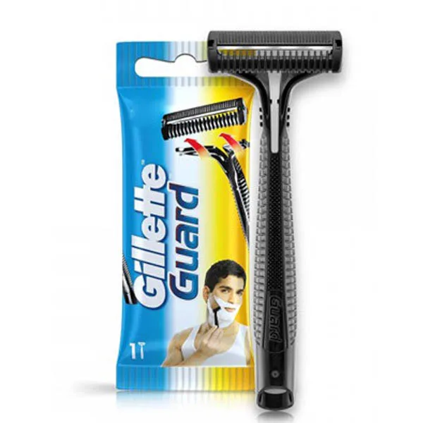 Безопасная бритва с двойным лезвием лезвие белой головкой GIllete Shave одноразовые