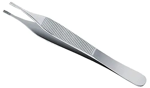 12cm Titanium Medical Forceps Adson Brown Tissue Forceps Adson Dissecting Tissue Forceps