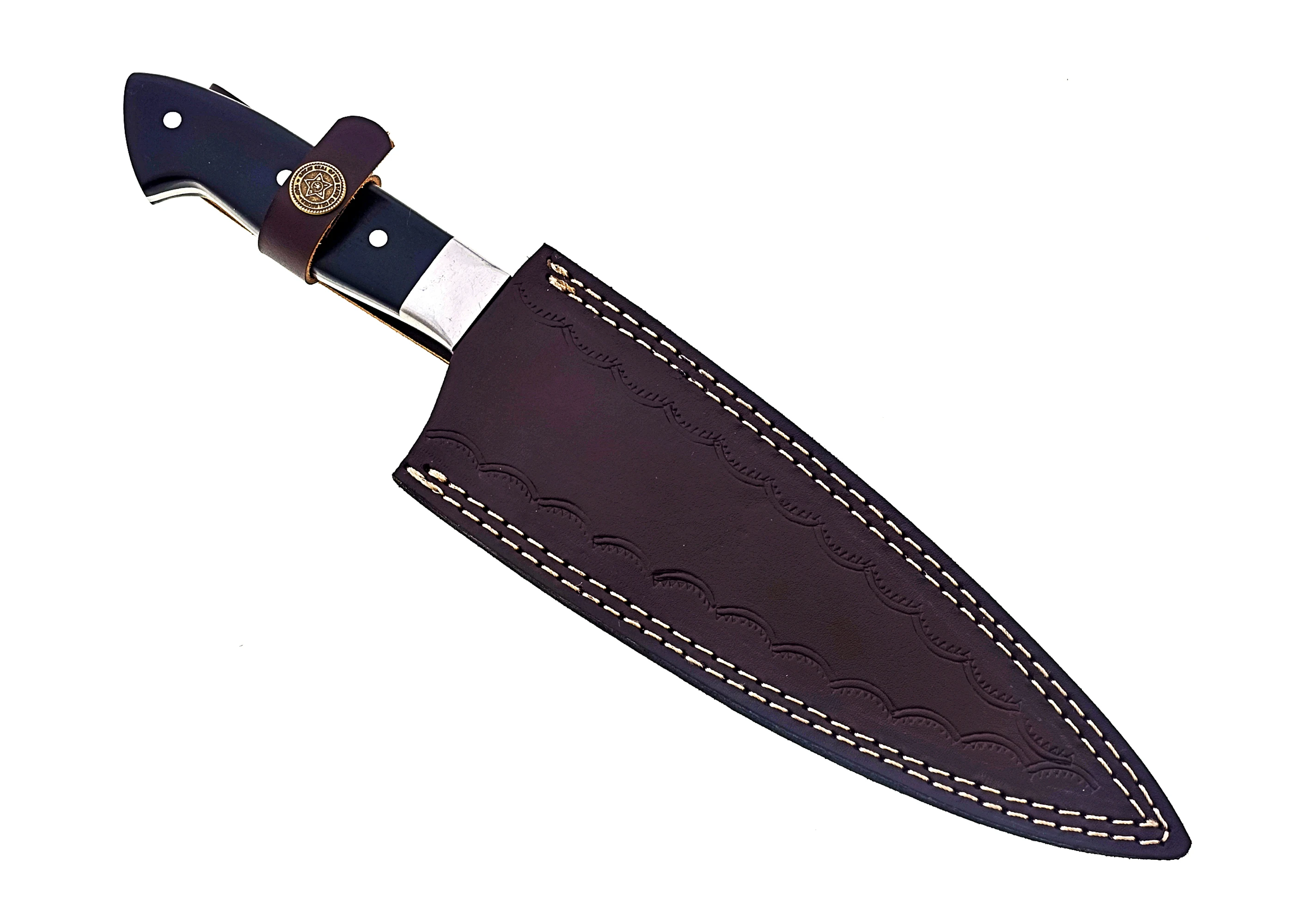 Дамасские Ножи ручной работы на заказ 13 дюймов поварской нож из дамасской