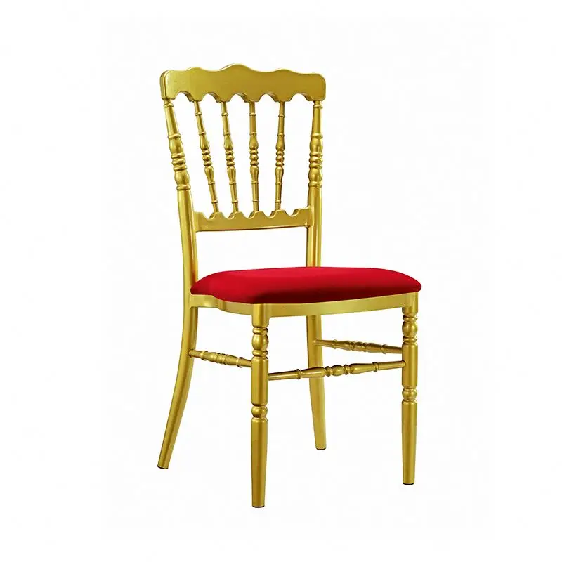 Wholesale Aluminum Transparent Clear Napoleon Chair