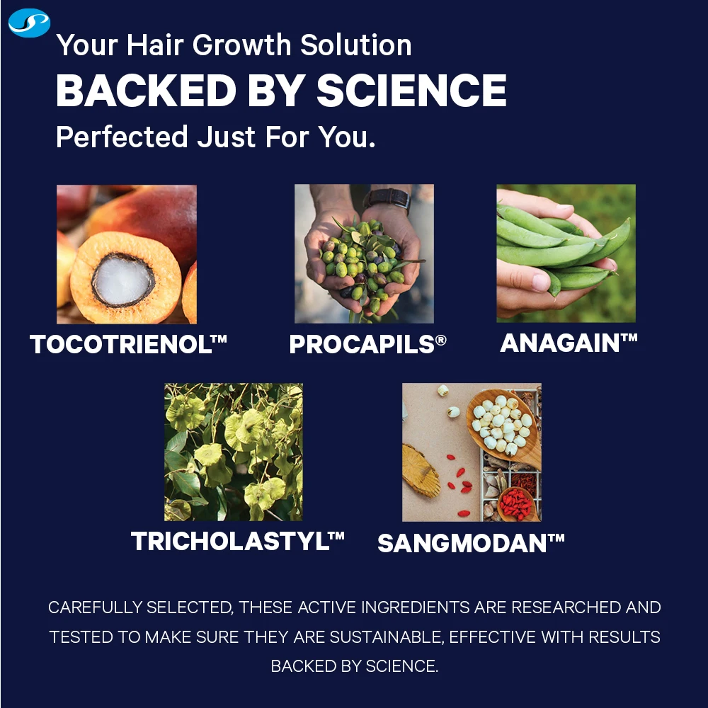 WholesaleHair Growth Programme proven by science Hair Growth Treatment Set 4pcs hair loss Perfect for Natural Hair Care