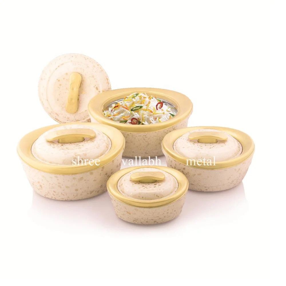 hot pot set 4pcs food warmer set