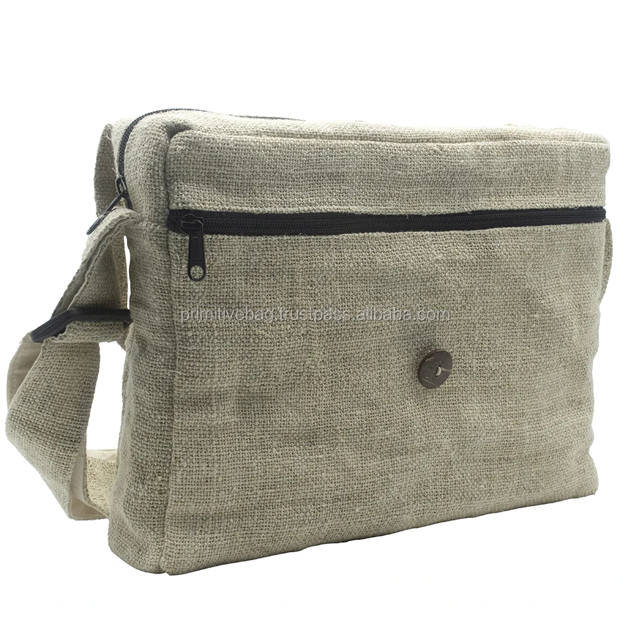 Сумка-тоут. Примитивная ручная сумка-тоут ручной работы пляжная из конопли на молнии для веганов 100% конопляная Женская однотонная 081 NP хлопок