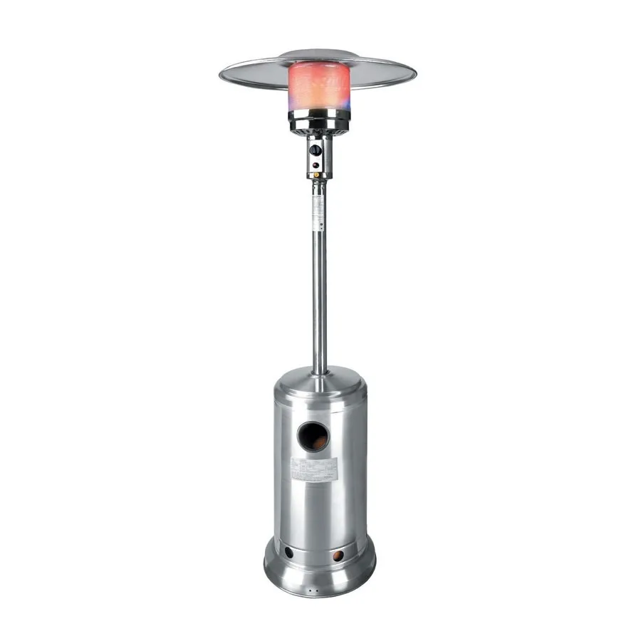Standing Outdoor Patio Heater with Overheat Protection for Restaurants, Gardens and Commercial Use Natural Gas