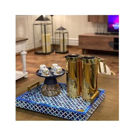  Сервировочный поднос с инкрустацией по низкой цене