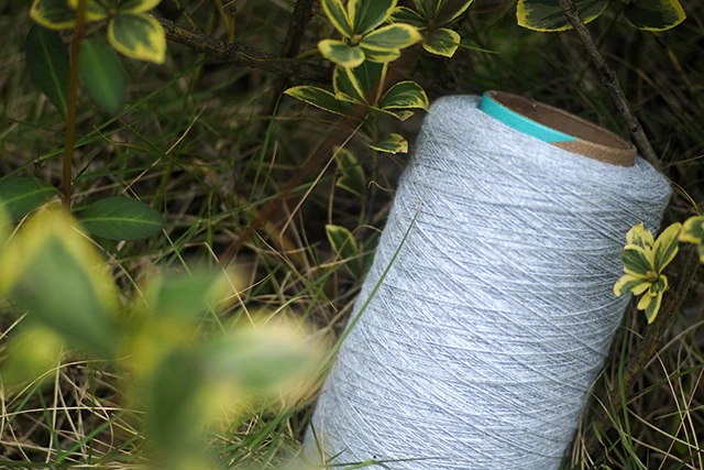 Low prices Hand Knitting Technics Sustainable Recycled Wholesale blended cotton yarn For Socks jeans hoodies fleece