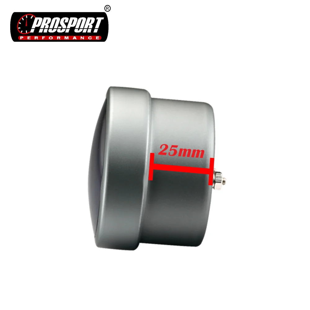 УФ-фильтр 52 мм с об/мин измеритель дымчатые линзы серый хромированный алюминиевый обод пульта дистанционного управления Красный кольцо светодиодный дисплей 3 вида цветов подсветка Тахометр