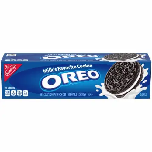 Шоколадный крем Oreo сэндвич-печенье 5 25 унций (12 шт. в