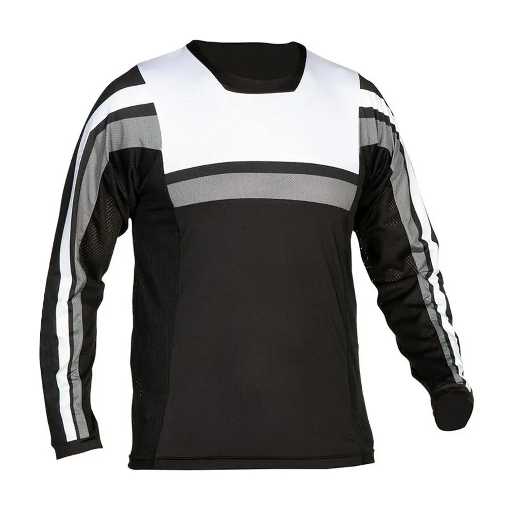 Custom outdoor sportswear motocross jersey long sleeves shirts print color motorcycle wear
