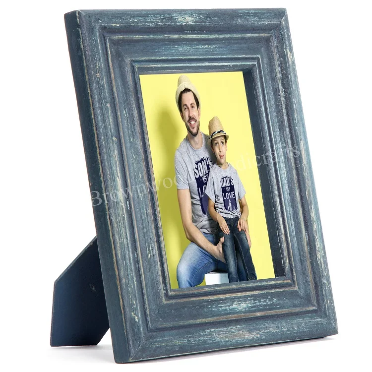 Manufacturer Color Solid Mango Wood Photo Picture Frame Wooden Picture Frame All Custom Size at Competitive Price Online Sellers