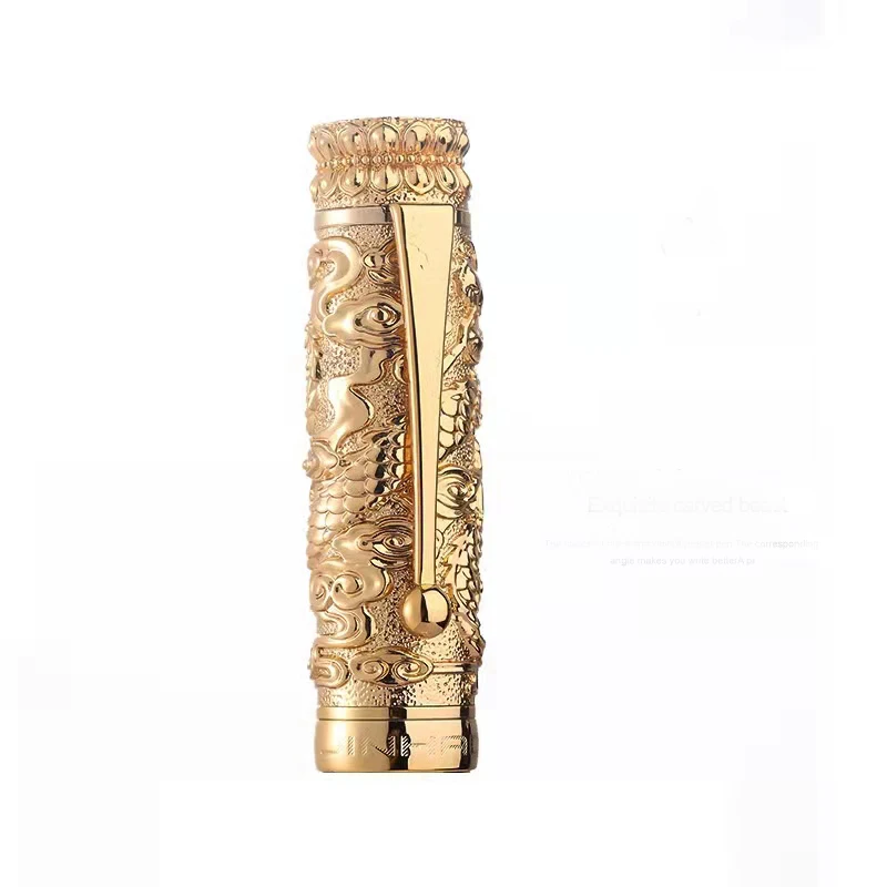 80 Jinhao exquisite 0.5mm 18KGP electroplating gold silver fountain pen executive stationery office gift