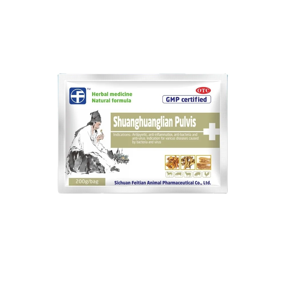 
Shuanghuanglian Pulvis / Poultry medicine / Poultry antiviral drugs / Newcastle 