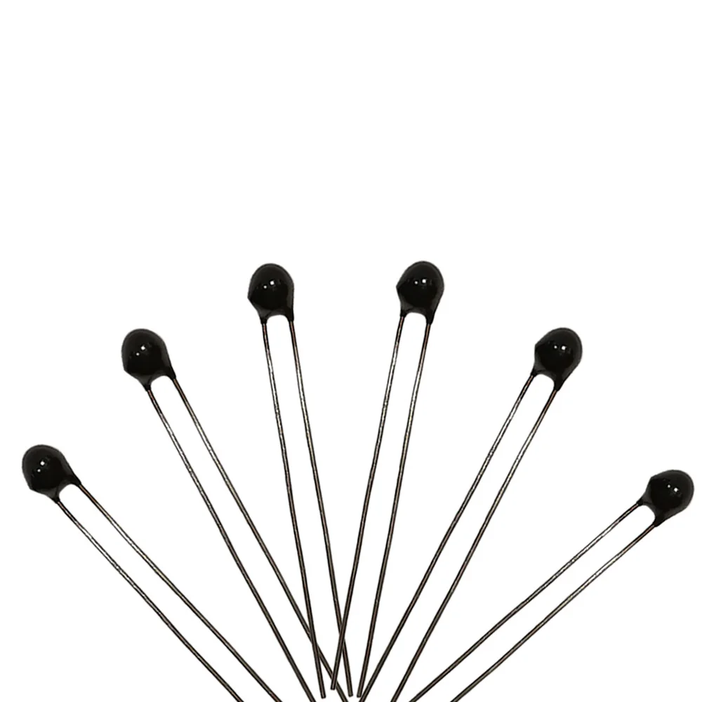 MF52 5k ohm epoxy coated ntc thermistor 50kohm ntc black resin ntc thermal resistor high sensitive