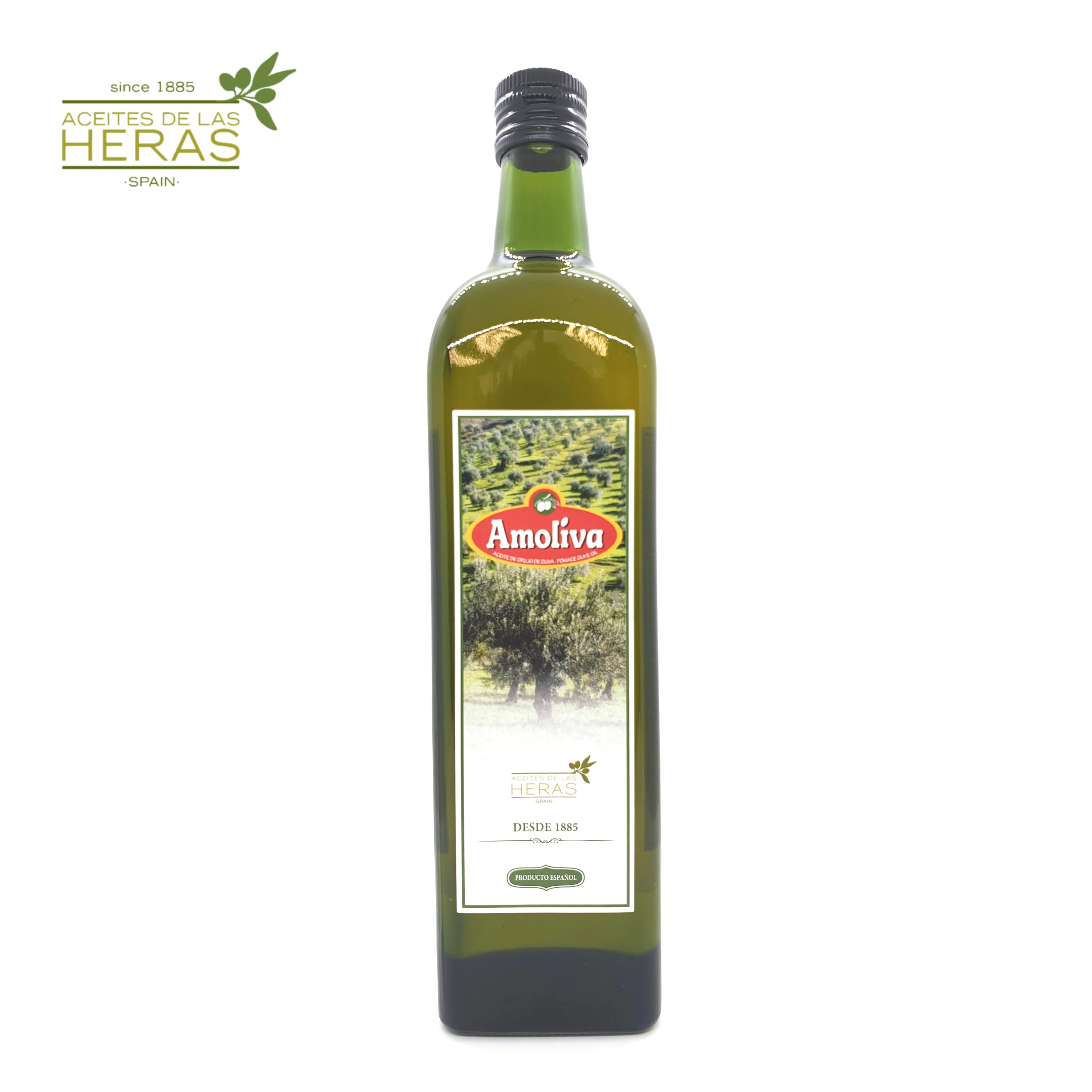 
 Amoliva-высококачественное оливковое масло-1 л стеклянная бутылка-продукт из Испании  