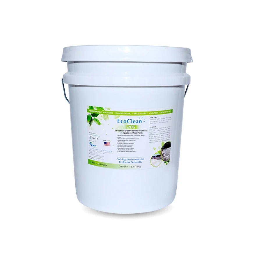 Vietnamese Supplier - EcoClean 205 - 25 Lbs - Microbiology of Wastewater Treatment of Aquatic and Food Plants