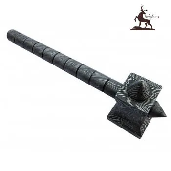 wholesale best quality custom design Custom Hammer Forged Damascus Steel Bowie Hunting Knife