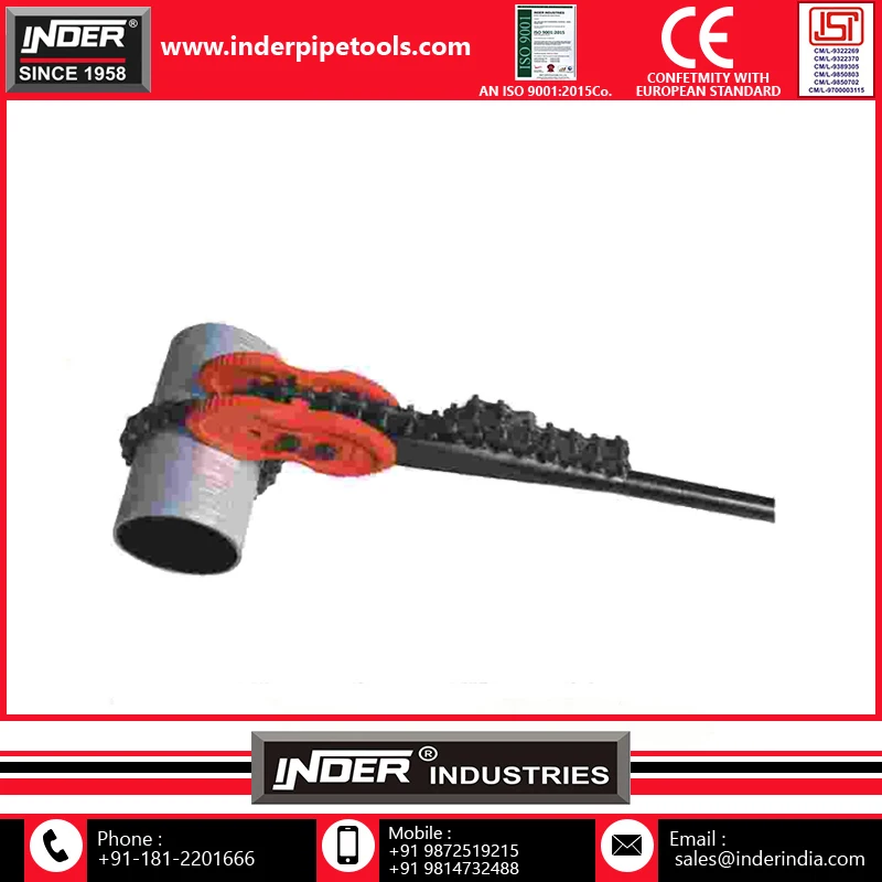 Best Quality Chain Pipe Wrench for Large Diameter Pipes Heavy Duty Chain Tongs Pipe Wrench