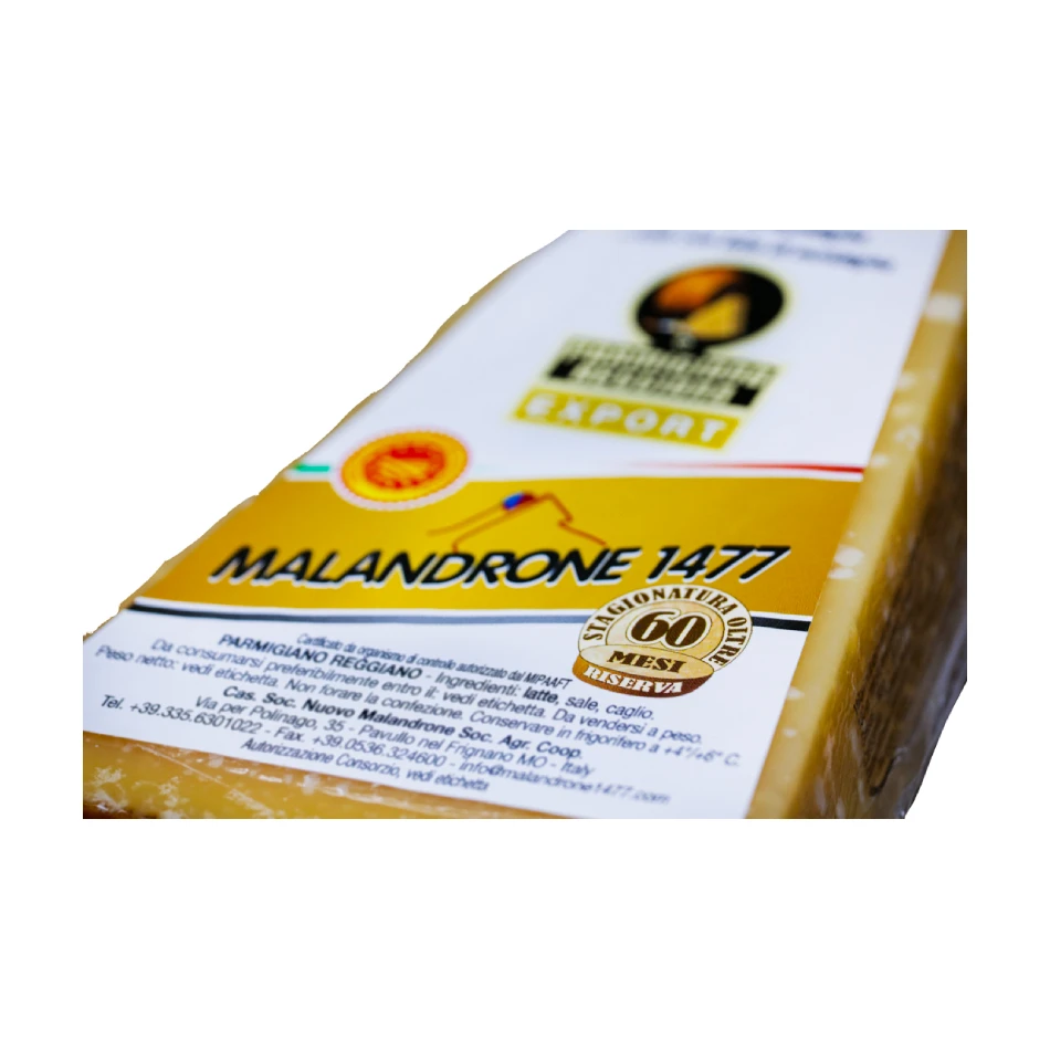 
High Quality Parmigiano Reggiano Italian Cheese 60 Months 4,5 kg 