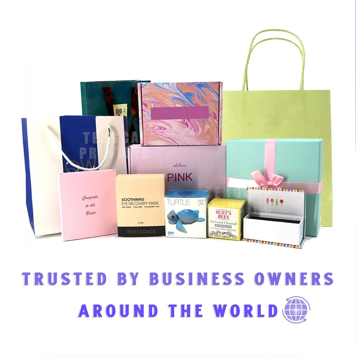 Free Design Luxury Pink Spot UV Candle Packaging Boxes, Candle Jar Paper Box Packaging With Custom Logo