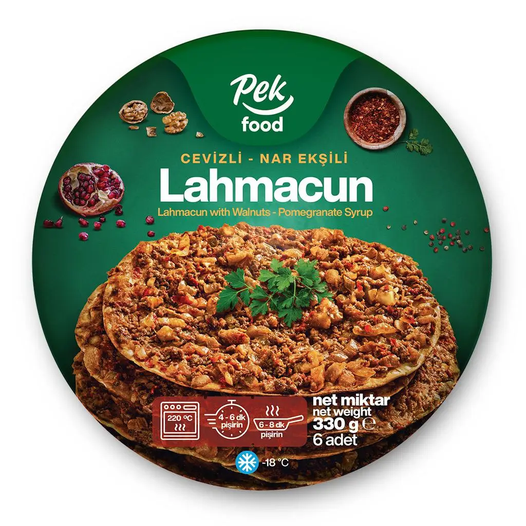 Lahmacun Classic Frozen Lahmacun Frozen Food Bulk Sale for Markets and Restaurants from Turkey