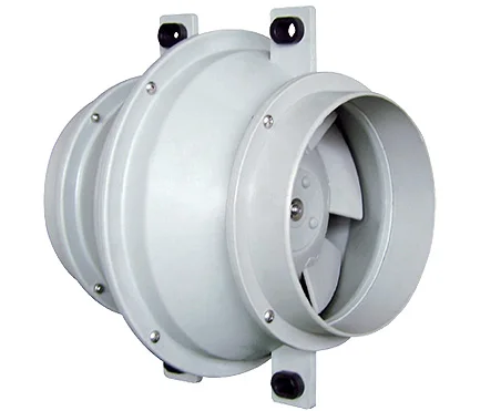 ROBOTECH  Easy installation Low-noise In-Line Duct Fan(Fluid-dynamic turbo type)/Mixed Flow Fan TJF-20B Made in Korea