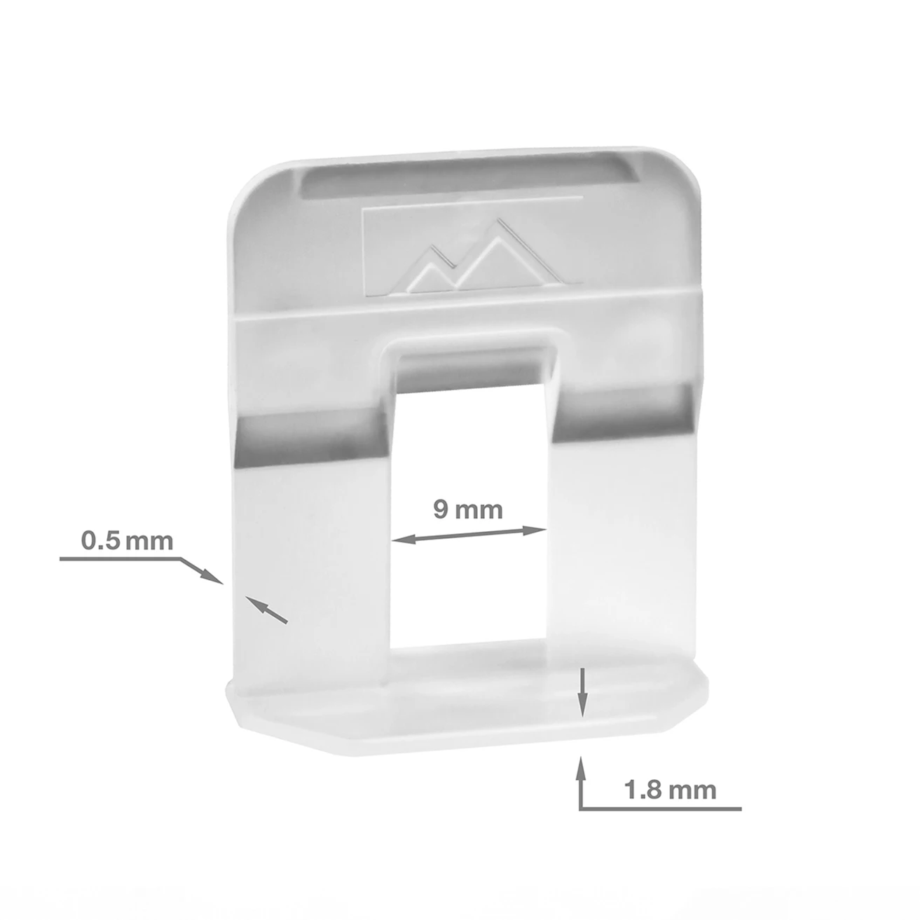 Tile leveling system clips and wedges provides an even surface when laying tiles on floors and walls