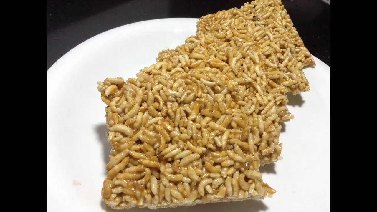 Pakistani Puffed Rice Chikki