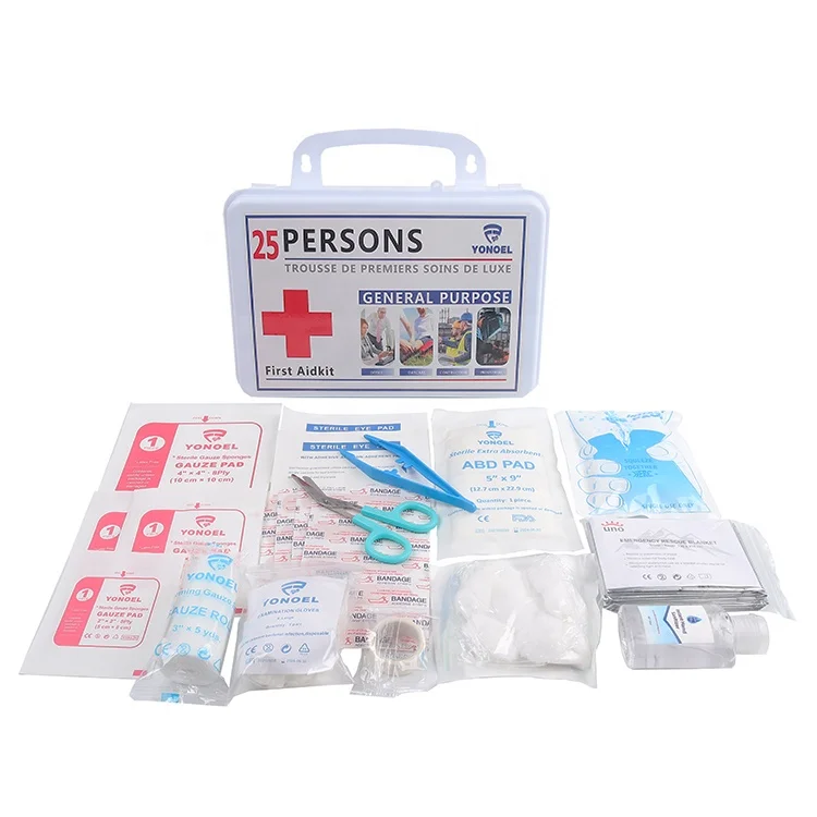 High standard First Aid Kit Metal First Aid Kit Box red corss Wall Mounted First Aid Kit Box For Clinic Hospital