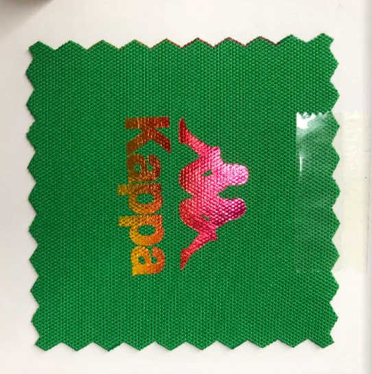 Логотип печать металлическая фольга термопечать Этикетка переводные наклейки Пользовательский логотип