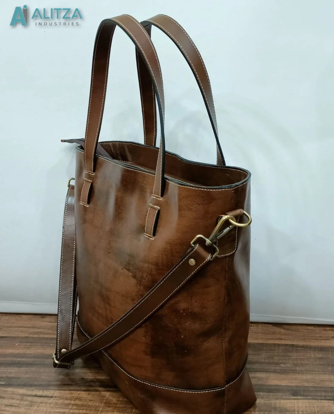 Alitza лидер продаж новинка женская сумка-тоут из 100% натуральной кожи Прямая поставка от Amazon сделано в Пакистане