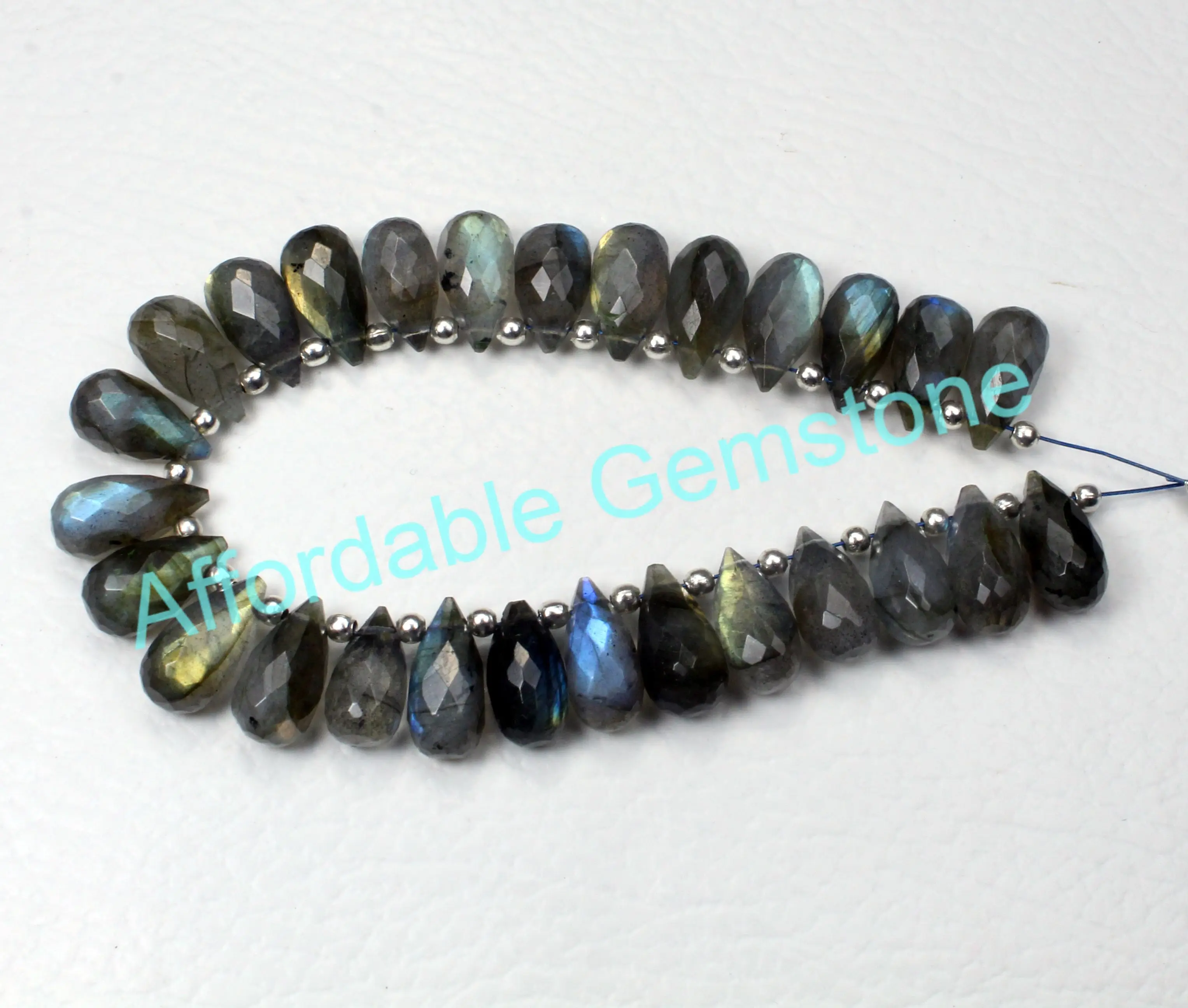 Синий лабрадорит каплевидный камень изготовление ювелирных изделий драгоценные камни по доступной цене ограненный калиброванный драгоценный свободный