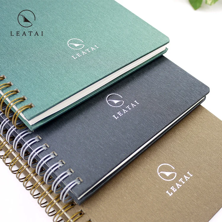 Promotional loose-leaf ruled spiral notebook