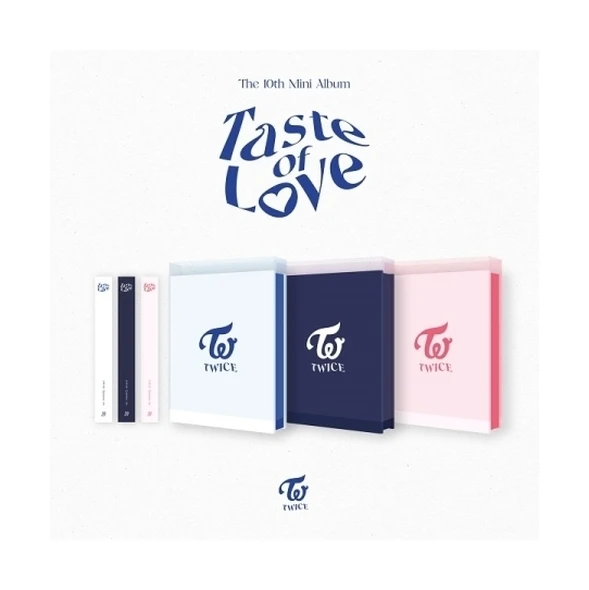 
[Official Kpop]Twice album - Taste of Love (Mini Album Vol.10) 