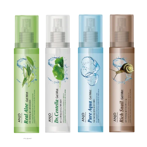 Korean Cosmetic Hyaluronic Acid Moisturizer 4 Types Gel Facial Mist Spray Skin Barrier Soothing Protection Micro Spraying