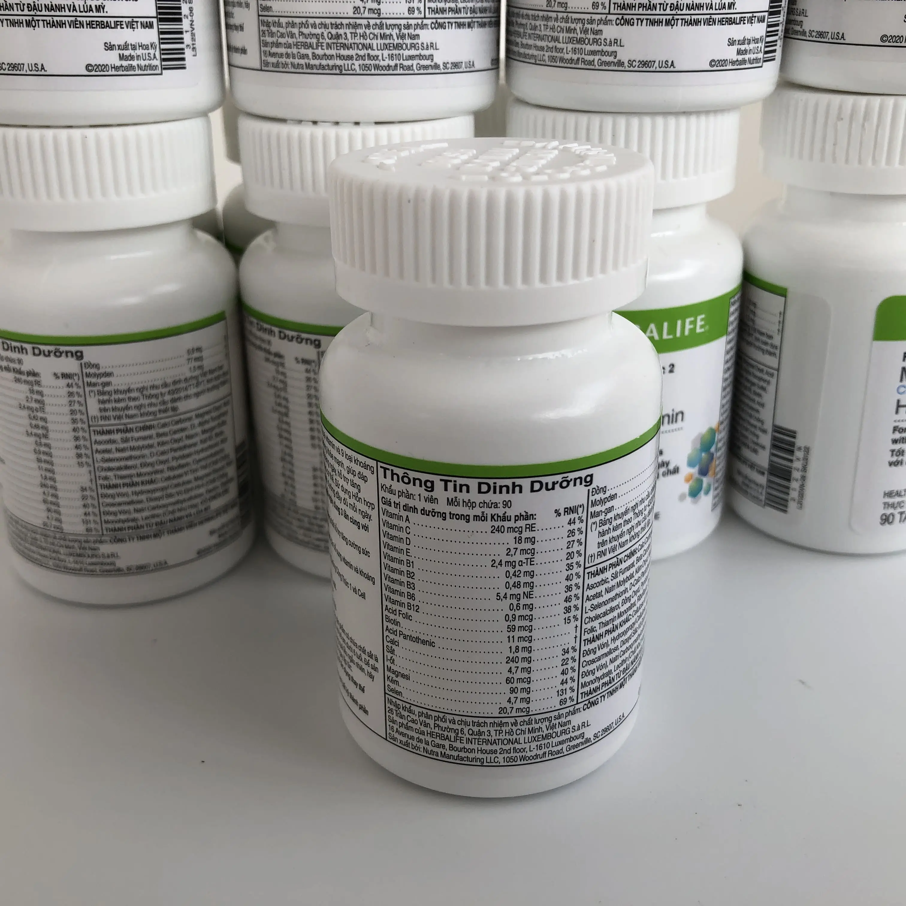 Vietnam Version Formula 2 Multivitamin Complex: 90 Tablets Made in USA SuPess Wholesaler Nutrition Healthcare Supplement