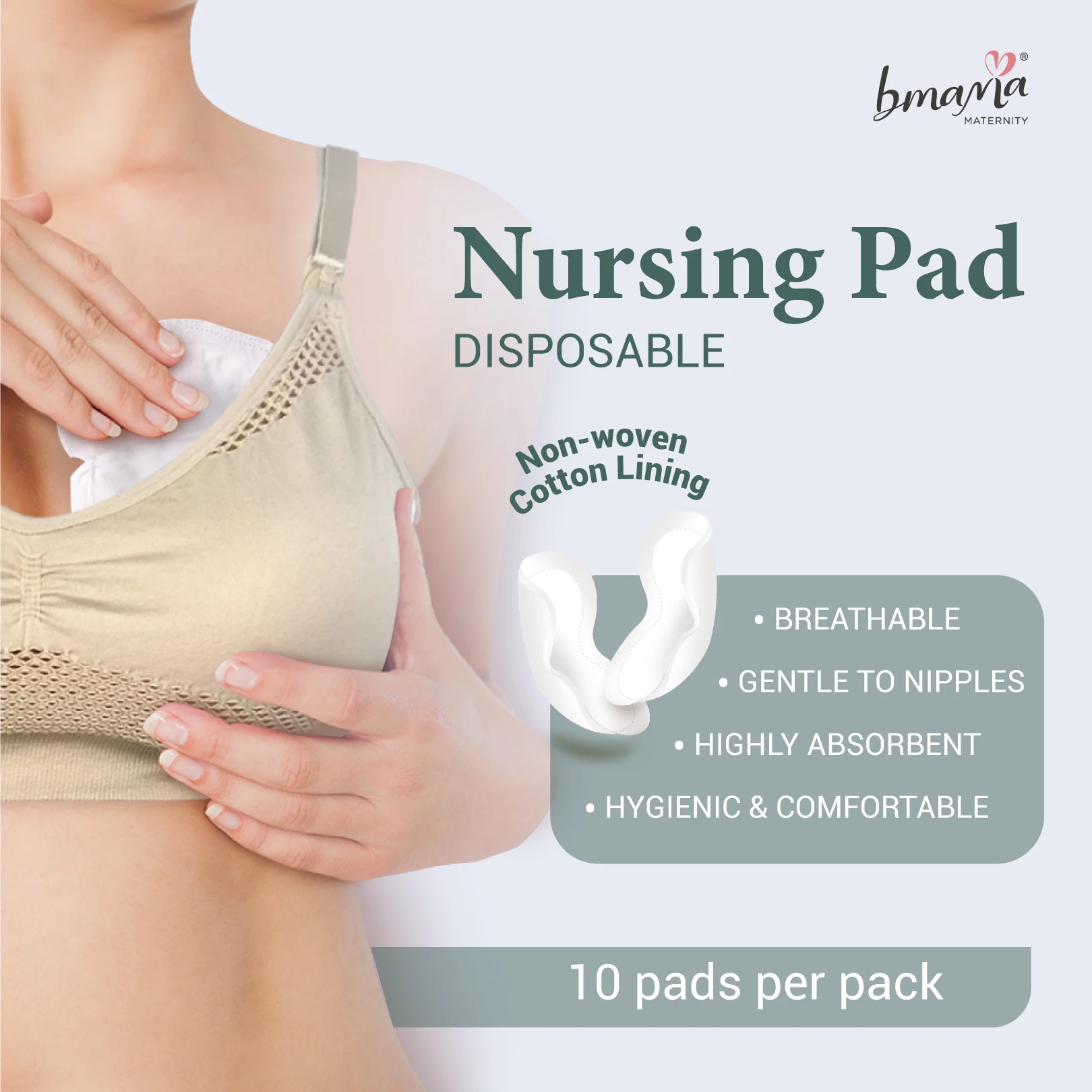 Bulk Buy Disposable Nursing BreastPad Protect The Sensitive Nipples and Breast 30pcs per box Ultra Thin Individually Packed Pad
