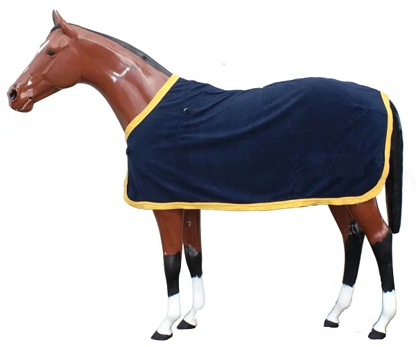 Navy Horse Rug Polar fleece horse stable rug Wholesale Outdoor Horse Rug Manufacturer Kanpur
