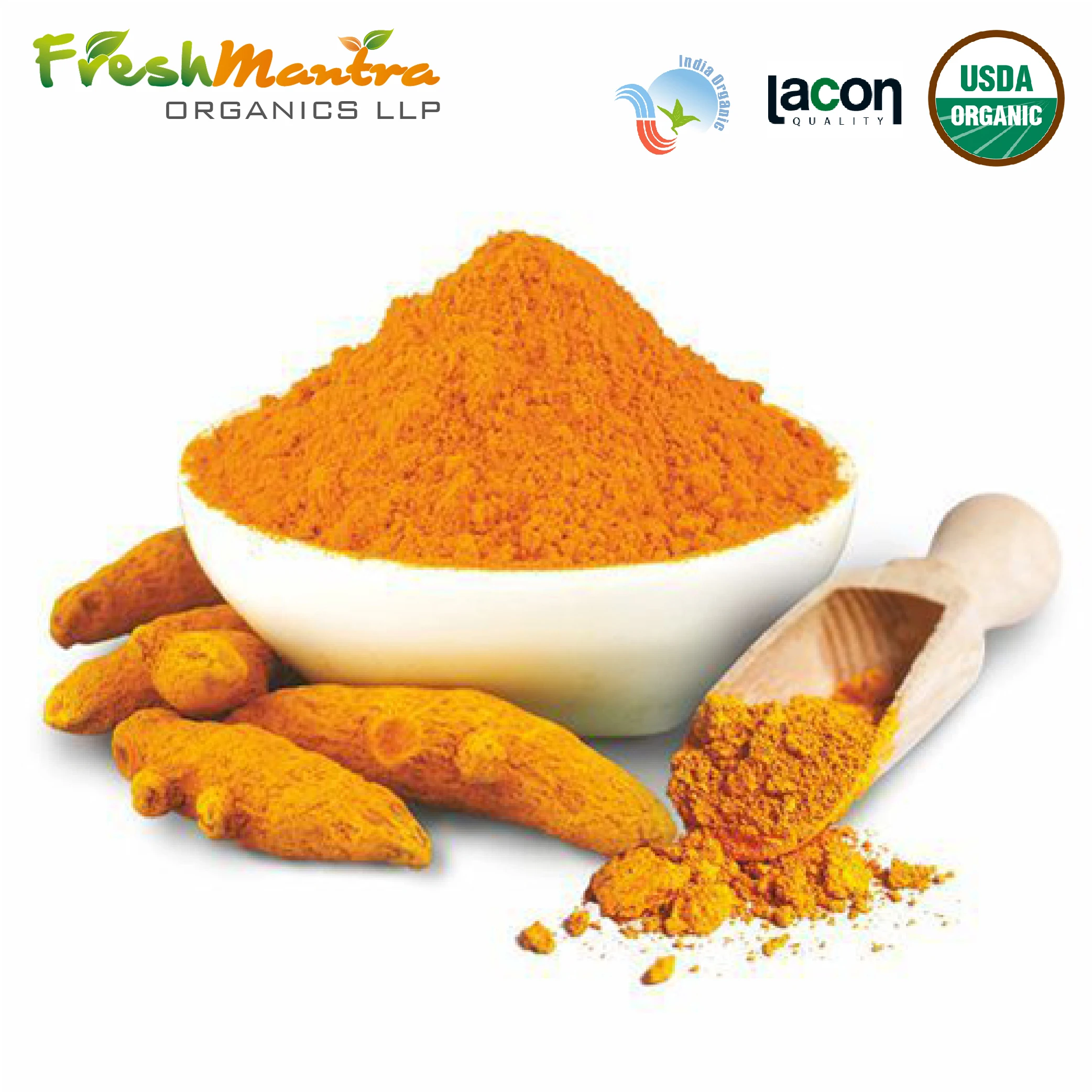 100% Vegan Gluten Free Turmeric Root Tea Bag Cut High Quality Unsweetened Organic Ayurvedic Turmeric Tea By FRESH MANTRA