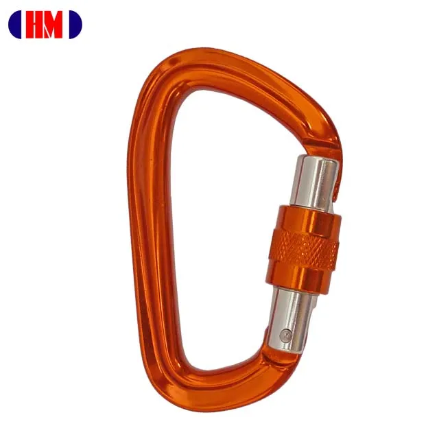 Rock Climbing Aluminum Carabiner For Wild Sports