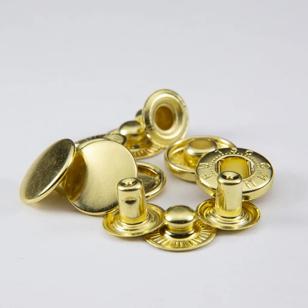 Taiwan Made Brass Spring Snap button 15mm Jeans Button