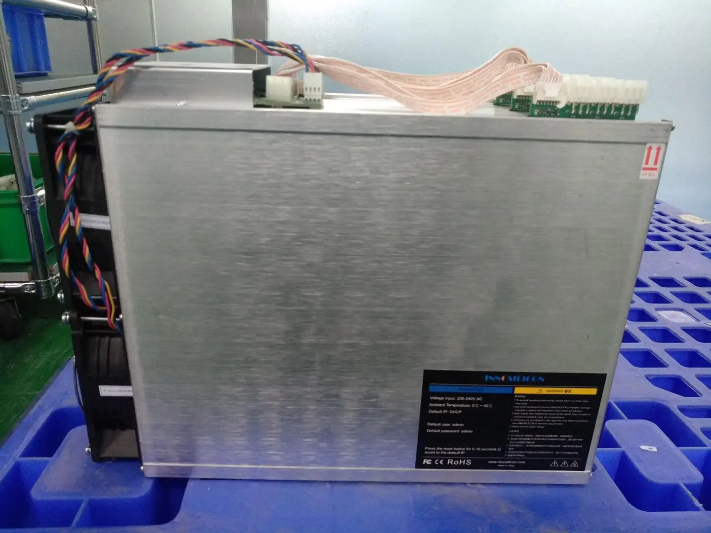 Used Innosilicon  A10 pro 7G 720mh 6G 720mh  5/6g 500mh  Hashrate Second Hand Innosilicon A10 with Power Supply in stock