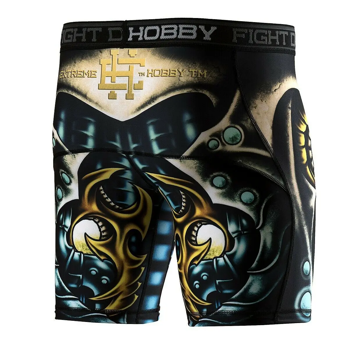 BIOCHRONICS Vale Tudo Shorts Training GYM MMA BBJ Compression Short