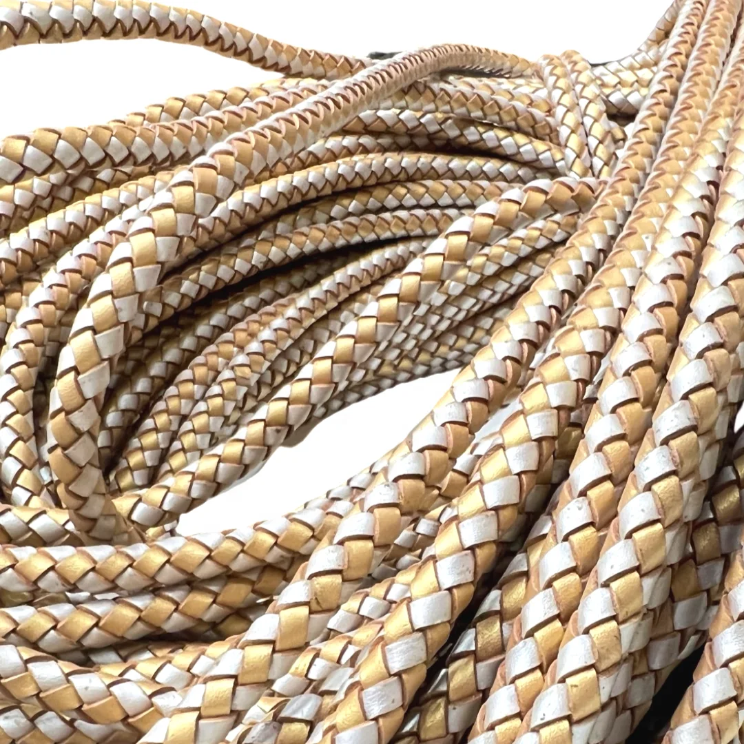 Металлический Плетеный кожаный шнур bolo