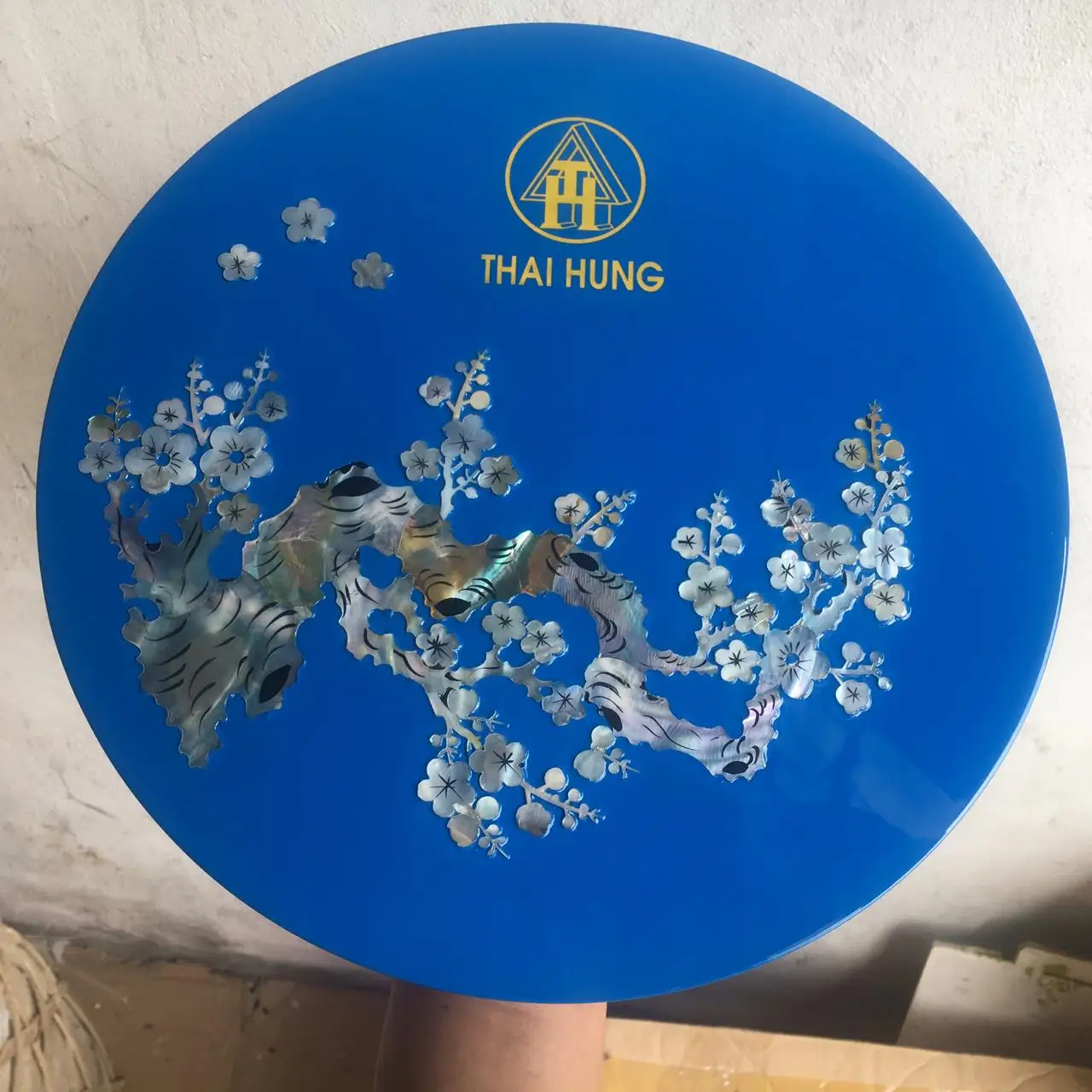 Vietnamese traditional Storage Box with Dragonfly Decoration