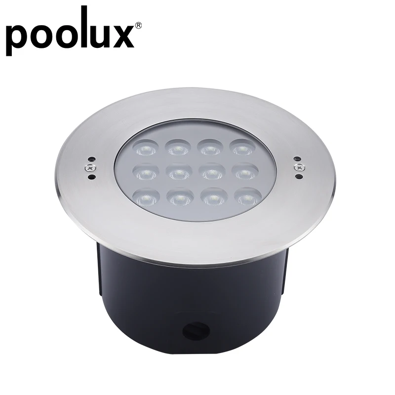 IP68 waterproof 205mm  316L  super bright led stainless steel high power 24watt swim pool led light underwater light