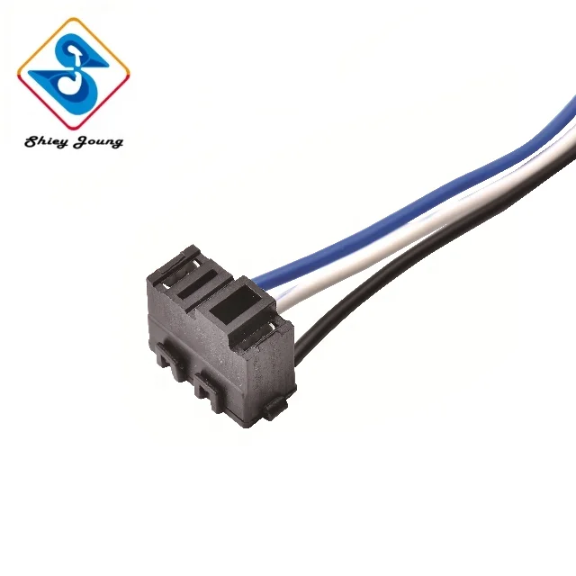 Customized H15 Auto Headlight Socket 3 Pin Female Connector Wire Harness Car Headlamp Assembly