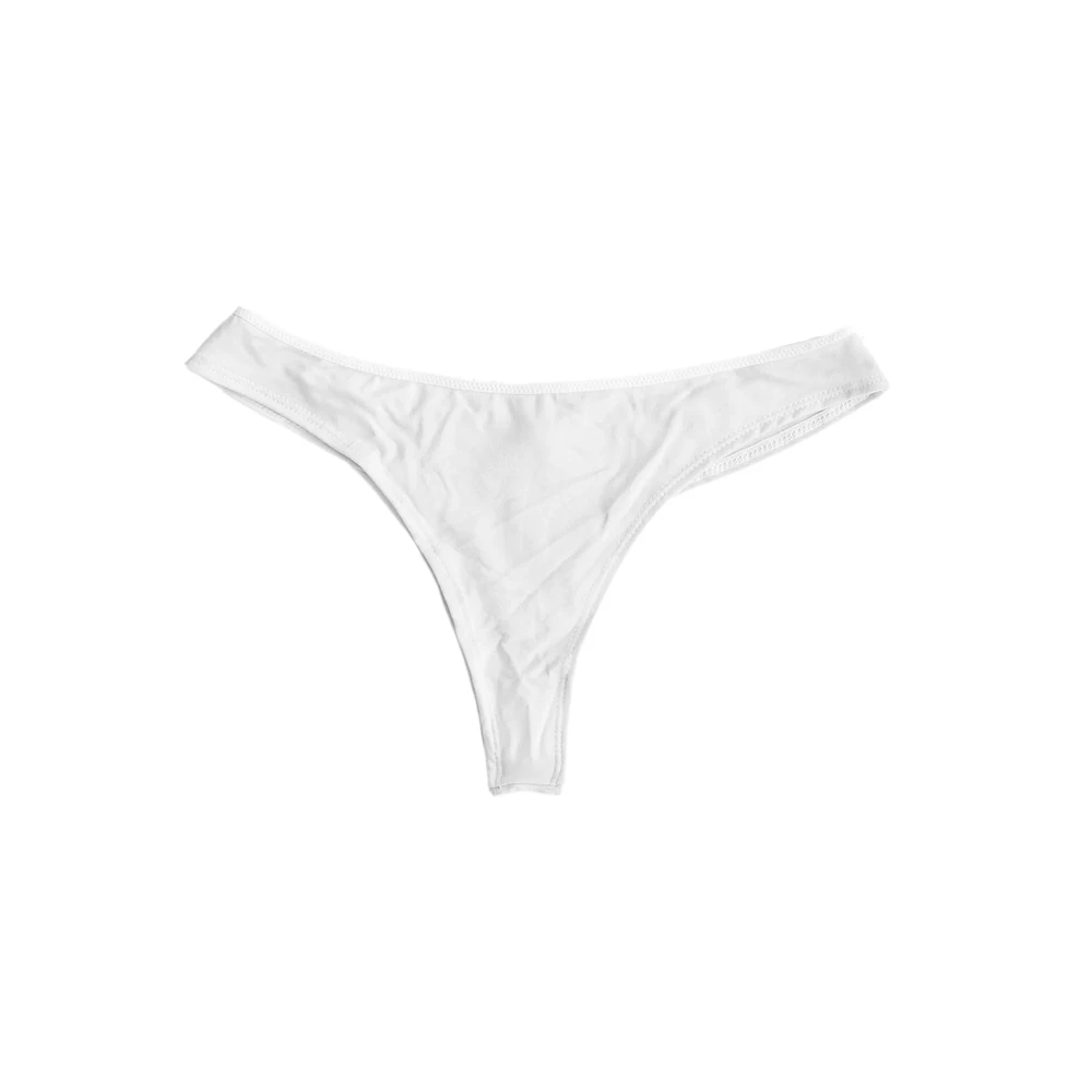 Womens Tong Sexy Design White Underwear Panties for Girls Soft Comfortable Ready to Ship Wholesale Stock Lot 2021 Hot Selling