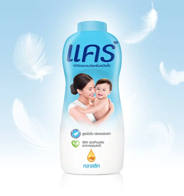 Классическая детская пудра 380 г. 2 бутылки, натуральный экстракт куркумы, легкий аромат, мягкий и нежный, удобный для экспорта