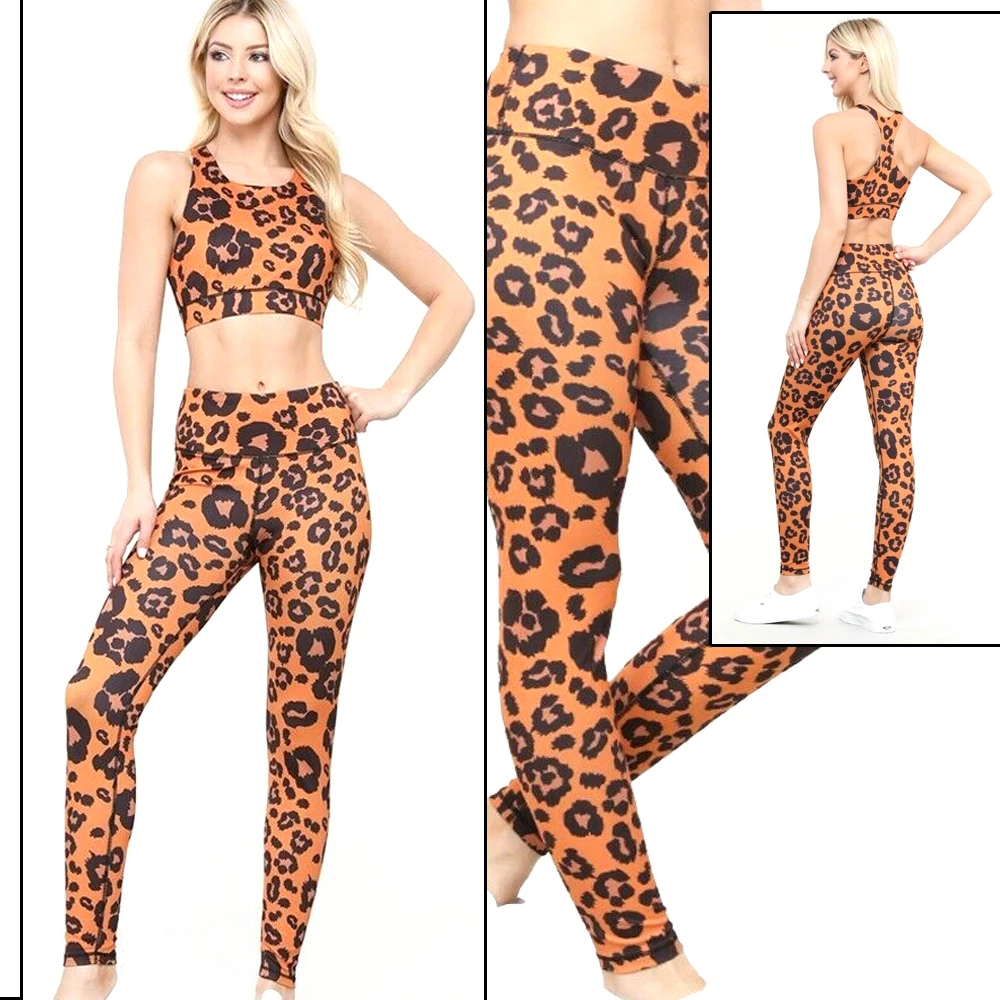  Новейший дизайн бесшовная Спортивная одежда для женщин спортивная йоги комплекты спортзала